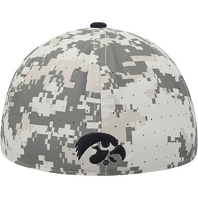 Men's Nike Camo Iowa Hawkeyes Aero True Baseball Performance Fitted Hat