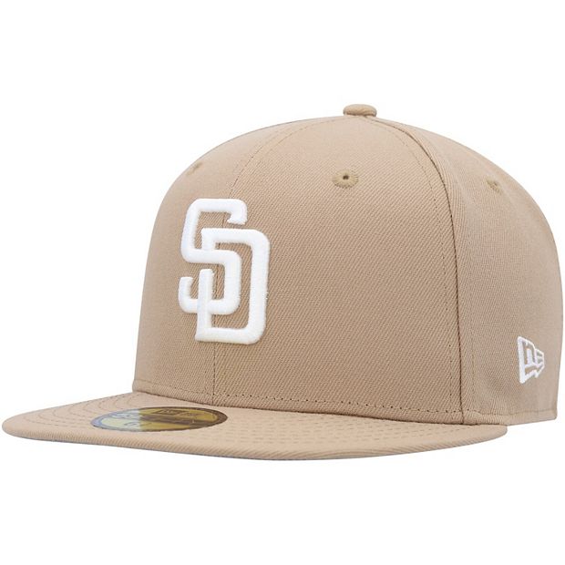 Men's San Diego Padres Khaki Clean Up Adjustable Hat