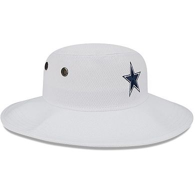 Men's New Era White Dallas Cowboys 2023 NFL Training Camp Panama Bucket Hat