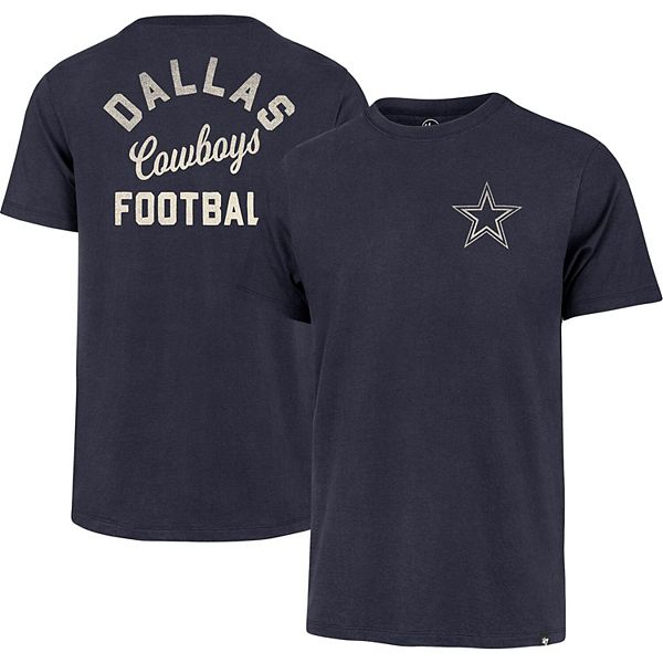 Men's '47 Navy Dallas Cowboys Turn Back Franklin T-Shirt