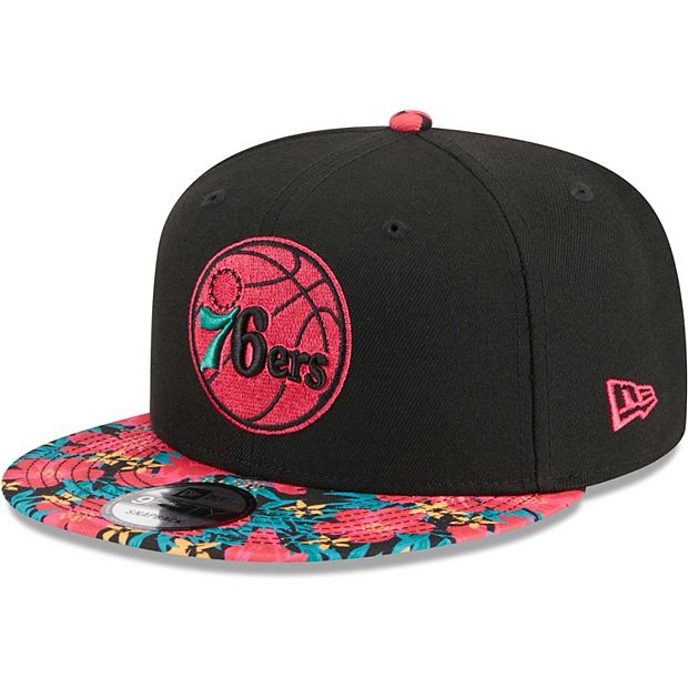 Black best sale 76ers hat