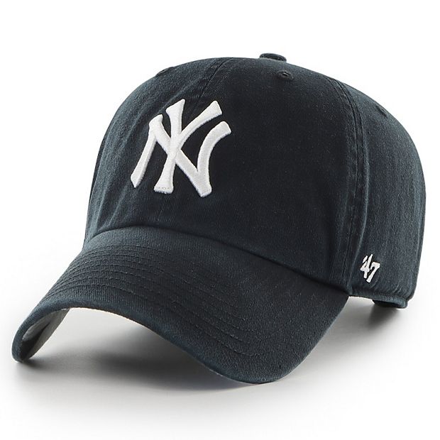 47 Brand MLB NY Yankees Clean Up Cap - Natural Cream