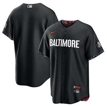 Men's Nike Black Baltimore Orioles 2023 City Connect Replica Jersey
