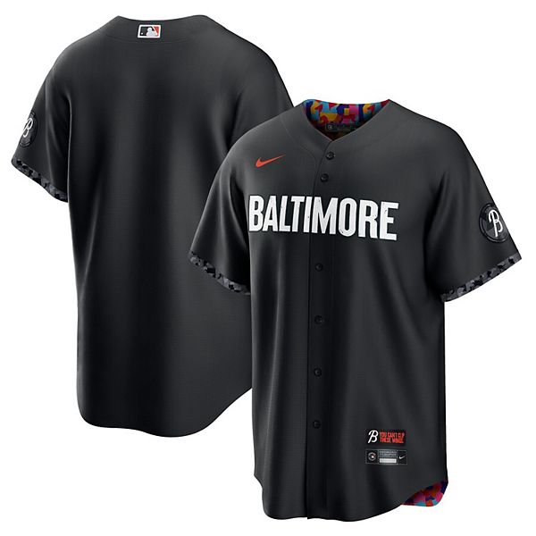 MLB Baltimore Orioles Pets First Pet Baseball Jersey - Black L