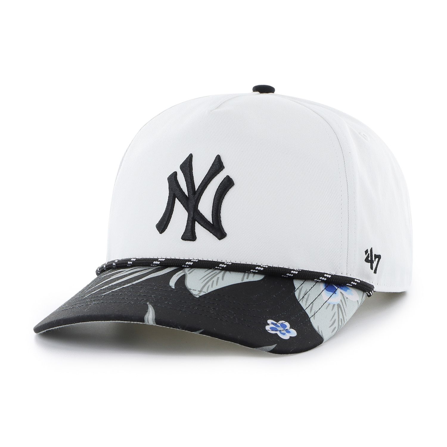 47 Navy/Tan New York Yankees Four Stroke Clean Up Trucker Snapback Hat