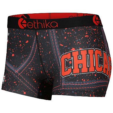 Women's Ethika Black Chicago Bulls Staple Underwear