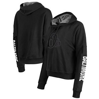 Women's New Era Black Baltimore Orioles 2023 City Connect Pullover Hoodie