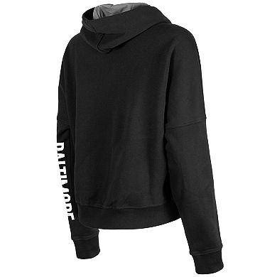 Women's New Era Black Baltimore Orioles 2023 City Connect Pullover Hoodie