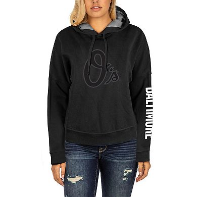 Women's New Era Black Baltimore Orioles 2023 City Connect Pullover Hoodie