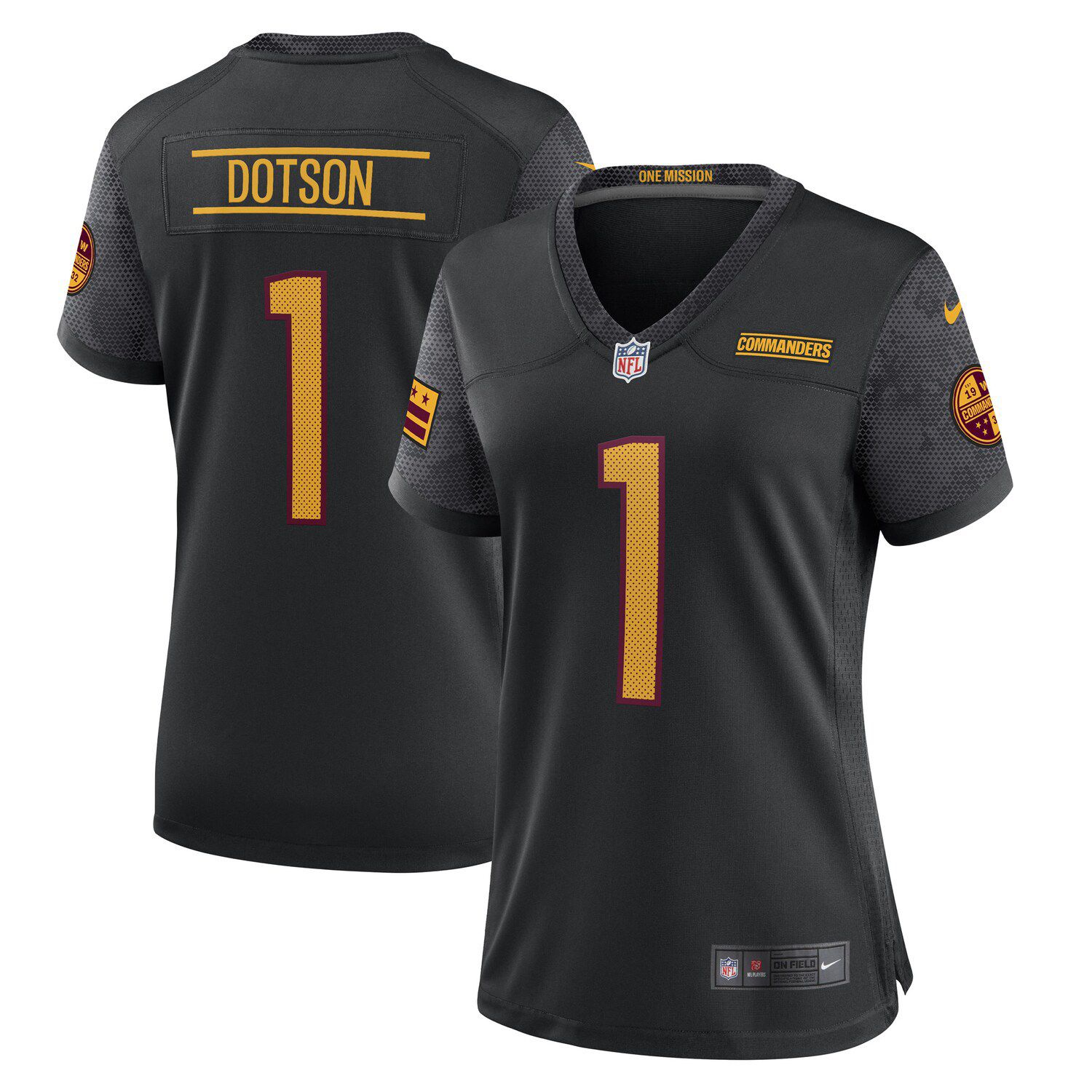 Men's Nike Jahan Dotson Black Washington Commanders Alternate Vapor  Untouchable Limited Jersey