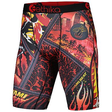 Men's Ethika Red Miami Heat Familie Boxer Briefs