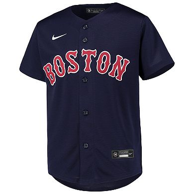 Youth Nike Rafael Devers Navy Boston Red Sox Alternate Replica Player ...