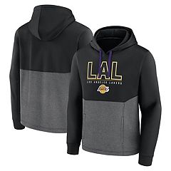 Los Angeles Lakers Nike 2021-2022 Spotlight On Court Performance Practice  Pullover Hoodie - Black