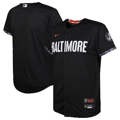 Infant Nike Black Baltimore Orioles 2023 City Connect Replica Jersey
