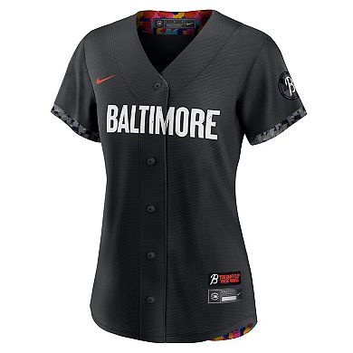 Women's Nike Cedric Mullins Black Baltimore Orioles 2023 City Connect ...