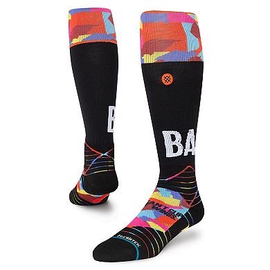 Men's Stance Black Baltimore Orioles 2023 City Connect Over the Calf Socks