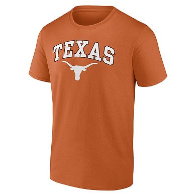 Men's Fanatics Branded Burnt Orange Texas Longhorns Campus T-Shirt