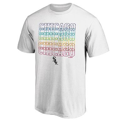 Men's Fanatics Branded White Chicago White Sox City Pride T-Shirt
