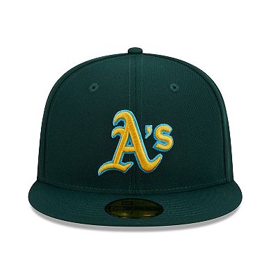 Men's New Era Green Oakland Athletics 2023 MLB Father's Day On-Field ...