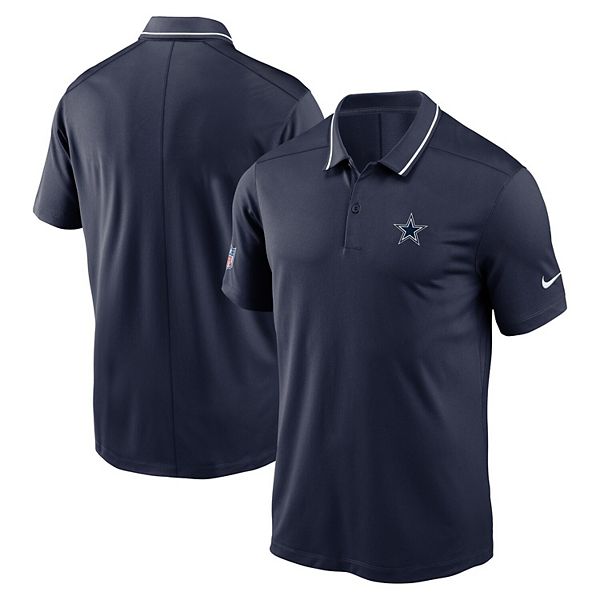 Men's Nike White Dallas Cowboys Sideline Victory Performance Polo