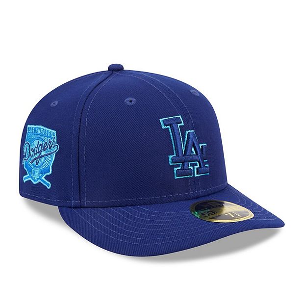 New Era Men's Los Angeles Dodgers 59Fifty Game Royal Low Crown