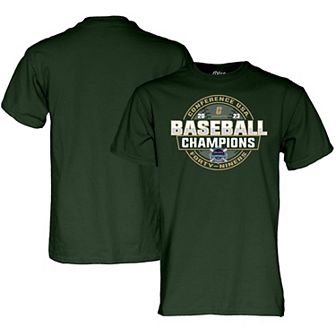 Blue 84 Green Charlotte 49ers 2023 C-USA Baseball Conference Tournament Champions T-Shirt