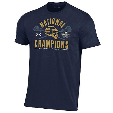 Under Armour Navy Notre Dame Fighting Irish 2023 NCAA Men's Lacrosse ...