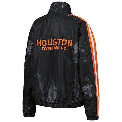 Women's The Wild Collective  Black Houston Dynamo FC Full-Zip Track Jacket