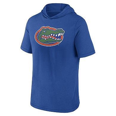 Men's Fanatics Branded  Royal Florida Gators Primary Logo Hoodie T-Shirt