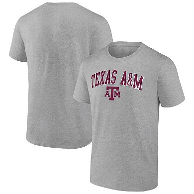 Men's Fanatics Branded Gray Texas A&M Aggies Campus T-Shirt