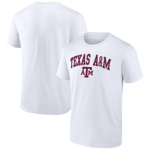 Men's Fanatics Branded White Texas A&M Aggies Campus T-Shirt