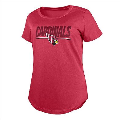 Women's New Era  Cardinal Arizona Cardinals 2023 NFL Training Camp T-Shirt