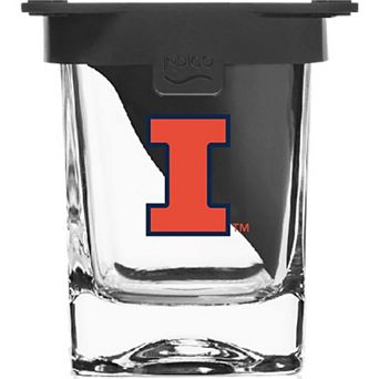Illinois Fighting Illini 15oz. Ice Wedge Glass