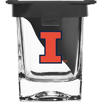 Illinois Fighting Illini 15oz. Ice Wedge Glass
