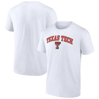 Men's Fanatics Branded White Texas Tech Red Raiders Campus T-Shirt