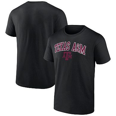 Men's Fanatics Branded Black Texas A&M Aggies Campus T-Shirt