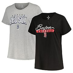 Women's Boston Red Sox Red Nike K-Bye Tri-Blend V-Neck T-Shirt