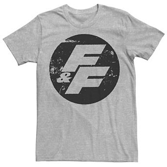Men's Fast & Furious Distressed Circle Logo Graphic Tee