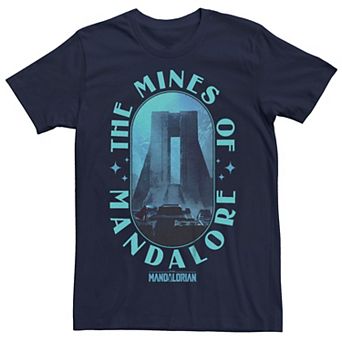 Men's Star Wars The Mandalorian The Mines Of Mandalore Graphic Tee