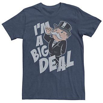 Men's Monopoly Man I'm a Big Deal Graphic Tee