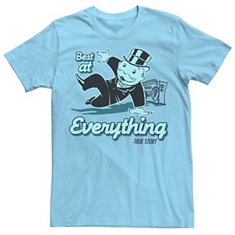 Men's Monopoly Man Breakdancing Graphic Tee