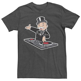 Men's Monopoly Man DJ Gig Graphic Tee