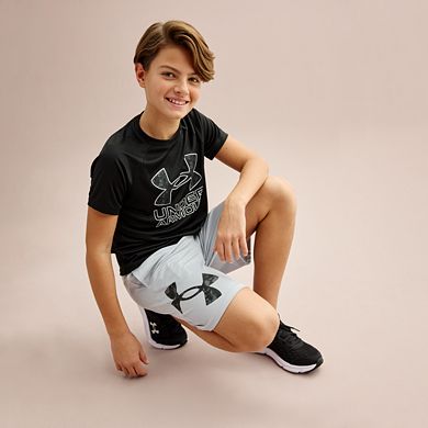 Boys 8-20 Under Armour UA Tech™ Big Logo Shorts in Regular & Husky