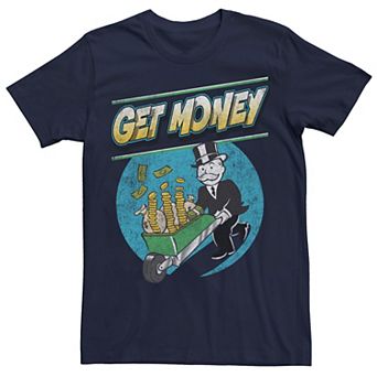Men's Monopoly Man Keep Your Money Growing Graphic Tee