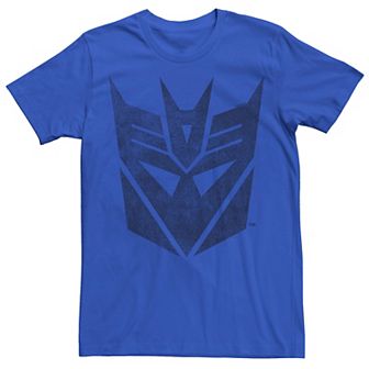 Men's Transformers Decepticons Distressed Logo Graphic Tee