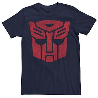 Men's Transformers Autobots Distressed Logo Graphic Tee