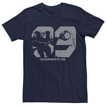 Men's Overwatch 2 Reinhardt 09 Silhouette Graphic Tee