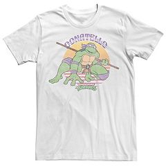 Men's Teenage Mutant Ninja Turtles Ombre Donatello in Action Long Sleeve  Shirt