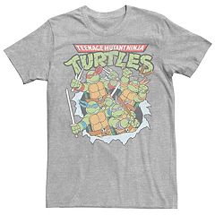 Men's Teenage Mutant Ninja Turtles 1984 Heroes T-Shirt - Athletic Heather -  Large