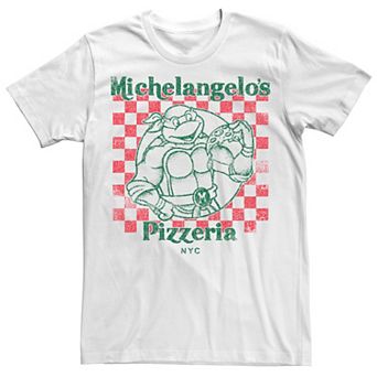 Men's Nickelodeon Teenage Mutant Ninja Turtles Mikeys Yummy Pizza Graphic Tee